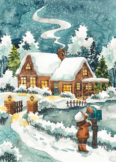 D0605 Рождественская почта