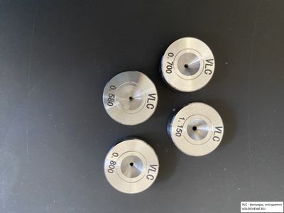 VLC Фильеры (волоки) PCD для жесткой проволоки диаметром  1.501-2.000
