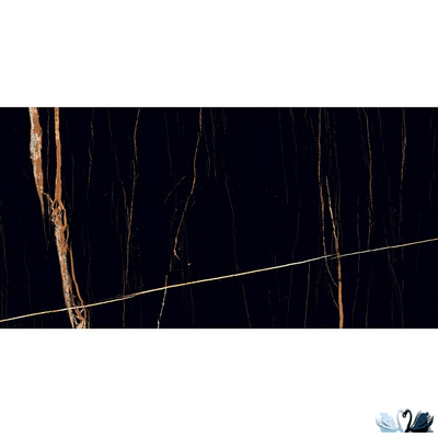 Керамогранит Laparet Lawa Black 60 х 120 см черный полированный