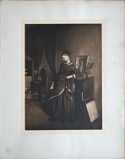 «Графиня Зубова» гелиогравюра Тропинин В.А. 1890-е годы
