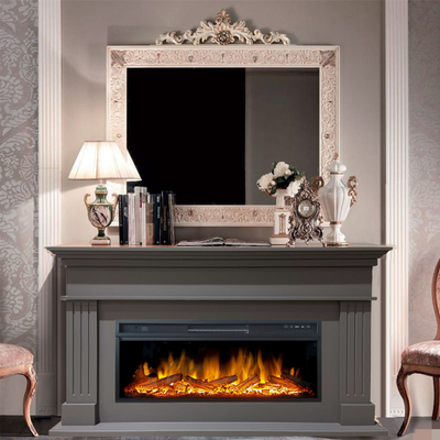 Линейный камин электрический Бруно GR