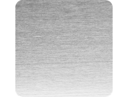 Бордюр-вставка разделительный профиль Лука ПП 15НСБ(304).2700.001 Брашинг серебро