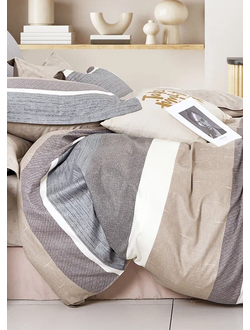 Постельное белье Cleo двуспальное сатин 180х210х1 230х240х1 70х70х2 20/888-SK