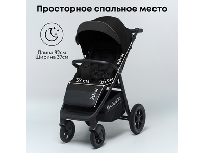 Детская коляска BUBAGO Bass Черный