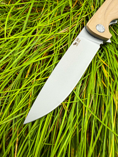 Складной нож Чиж плюс сталь К 110, рукоять G10, цвет тан