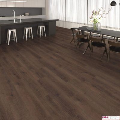 Ламинат Haro Tritty 200 Aqua Дуб Контура Дымчатый 540240 33 класс толщина 8 мм с фаской 1.98 м2