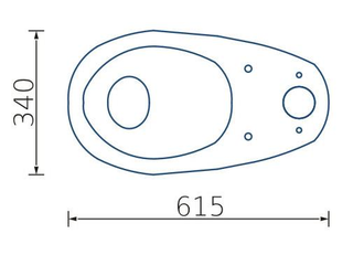 Унитаз-компакт Луна-1 белый (ВКЗ)