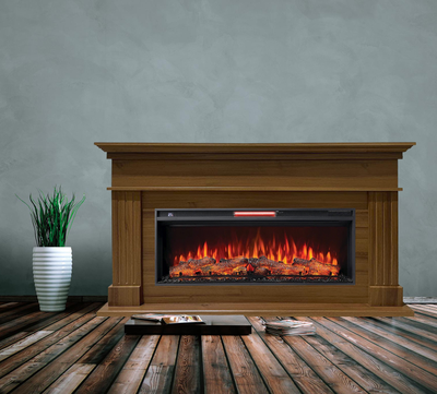 Линейный камин Бруно