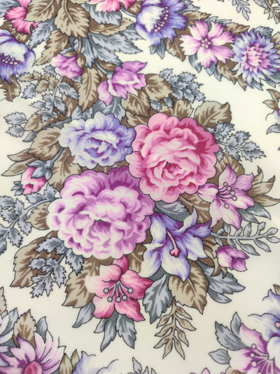 Павловопосадский платок Озарение 1957-3