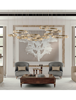 СТОЛ ЖУРНАЛЬНЫЙ ELLIPSE ART. 9025 (L130*P130*H40) FRANCESCOPASI