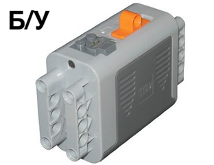 Electric 9V Battery Box 4 x 11 x 7 PF with Orange Switch and Dark Bluish Gray Covers Light Bluish Gray 59510c01 4506078 6074147 6171037 6236269 6257768