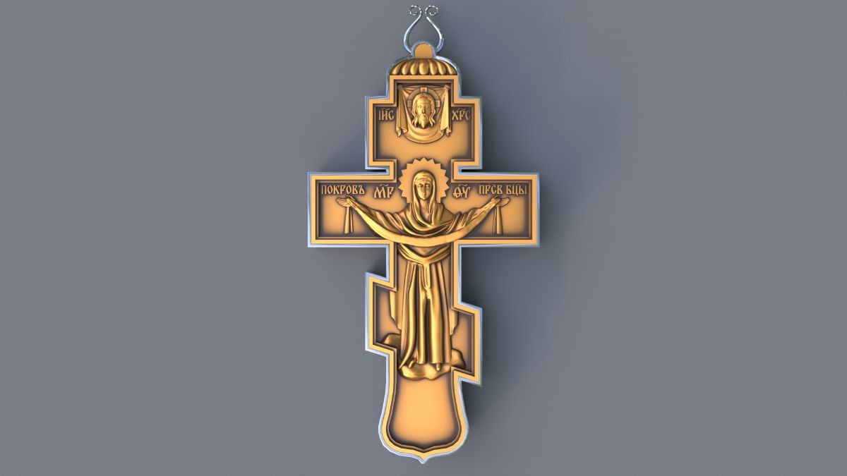 Наперсный крест Великой княгини Елизаветы Феодоровны