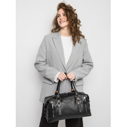 Кожаная дорожная сумка Ravenna Premium black (арт. 4047-51)