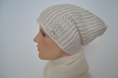 Vizio шапка S 3. 1606 CL белая