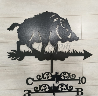 флюгер на крышу кабан