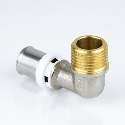 Угольник латунь Дн26х1" 8006 пресс НР для мп Aquasfera 8006-06 [51043]