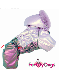 FOR MY DOGS комбинезон для собак фиолет металлик