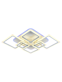 Светодиодная люстра 8050/6 WHT 168W+18W RGB Profit Light