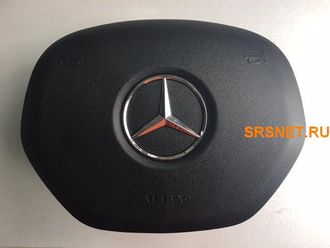 Восстановление внешнего вида (крышки) подушки безопасности водителя Mercedes-Benz GL