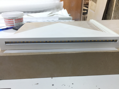 Световая 3D панель "Triangle"