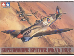 Сборная модель: (Tamiya 61035) Английский истребитель Spitfire Mk.Vb Trop
