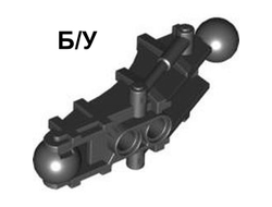 ! Б/У - Bionicle Toa Hordika Leg Section, Black (50920 / 4242294 / 4292098 / 4521314) - Б/У