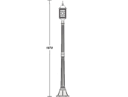 Садово-парковые фонари LONDON  S / L