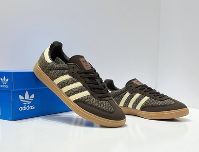 Adidas Samba OG Tweed Pack Dark Brown