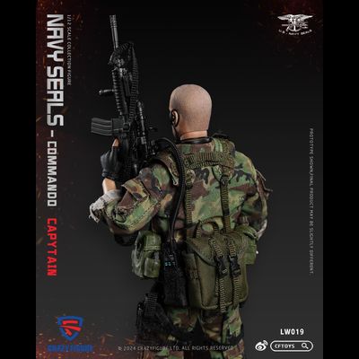 Капитан "морских котиков" США - Коллекционная фигурка 1/12 SCALE SEAL Special Assault Team Captain (LW019) - CRAZY FIGURE