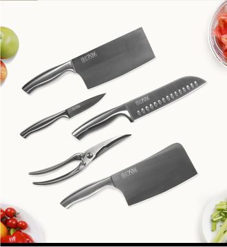Xiaomi German DIN Набор ножей из Экстремально износостойкой молибден ванадиевой стали