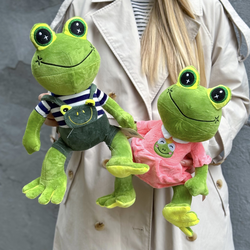 Мягкая игрушка Лягушка 30 см