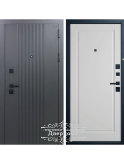 ВФД (VFD) ВЛАДИМИРСКАЯ ФАБРИКА ДВЕРЕЙ/ BALANCE Twin. GLANTA/ ЭКОШПОН Sharkskin - Steel/ ТОЛЩИНА 112 мм/ ТРИ КОНТУРА/ МИНЕРАЛЬНАЯ ПЛИТА