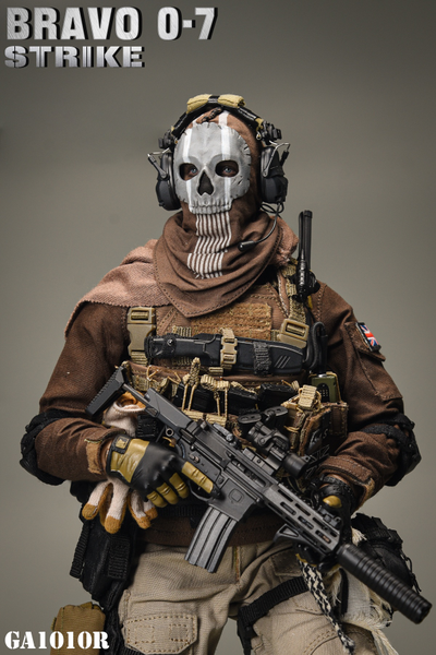 Саймон "Гоуст" Райли (Ghost, CoD Modern Warfare 2 2022) пустынная версия - Коллекционная фигурка 1/6 Bravo 0-7 STRIKE (GA1010R) - General's Armoury