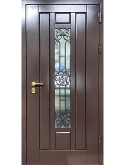 №54. Дверь в коттедж "Авангард". Профильная конструкция