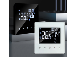 Терморегулятор G 904 Wi-Fi, белый, 2 датчика, 30А Подключение к умному дому и к станции Алиса