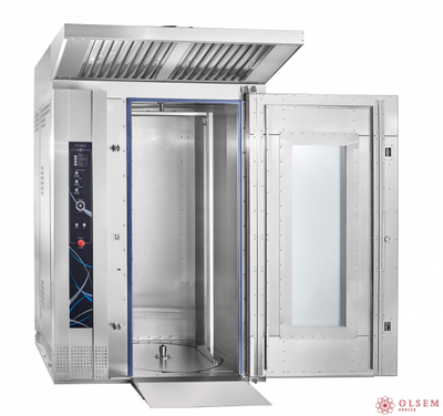 Ротационный пекарский шкаф Abat РПШ-18-8-6МР + ТШГ-18-8-6