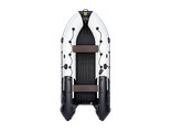 Лодка Ривьера 4000 НДНД Гидролыжа &quot;Комби&quot; светло-серый/черный