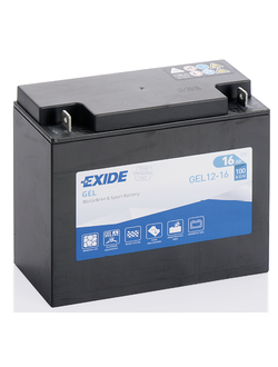 АККУМУЛЯТОР EXIDE GEL12-16 R+ 16AH 100А (EN)