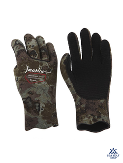 Перчатки неопреновые 5мм Marlin ULTRASTRETCH green р.M