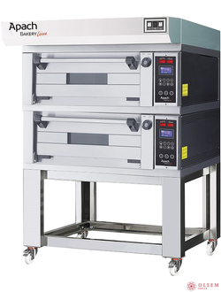 Печь для пиццы подовая Apach Bakery Line E2L2PZL DPBI-T