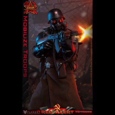 Советский призывник (Conscript, Red Alert 2) - КОЛЛЕКЦИОННАЯ ФИГУРКА 1/6 RED ALERT (FS-73046) - FLAGSET