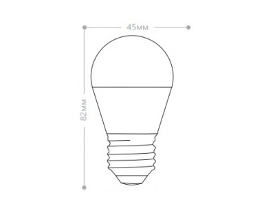 ЛАМПА СВЕТОДИОДНАЯ 16LED 7Watt 230V E27