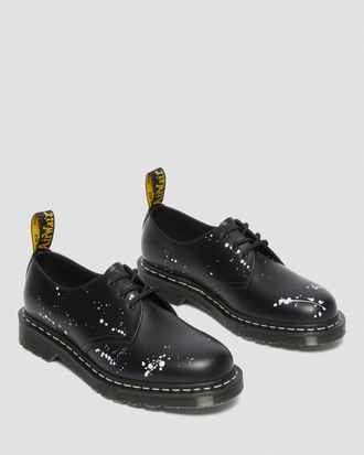 DR. MARTENS 1461 NEIGHBORHOOD SMOOTH LEATHER OXFORD SHOES
