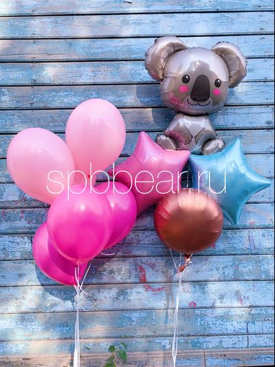 Букет из шаров Коала