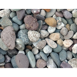 Гравий речной цветной, фракция 20-40 мм