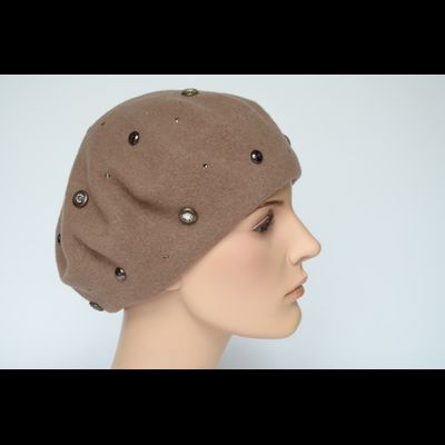 Берет Vizio 3633 BL ореховый