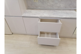 Кухня белая альберика