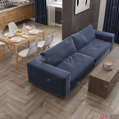 ABA ламинат Alpine Floor Северная История ECO 19-15 в интерьере гостиной
