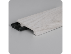 Плинтус из дюрополимера Winart Quadro Pro 80х16х2000 мм. Модерна 003