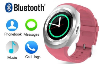 Умные часы Smart Watchs Circle Pink розовые